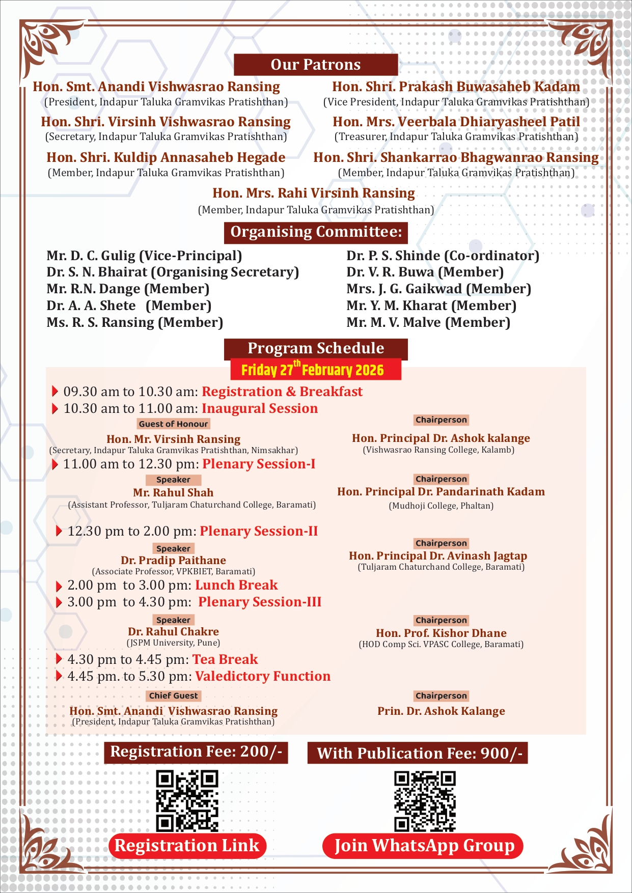 STATE LEVEL CONFERENCE 